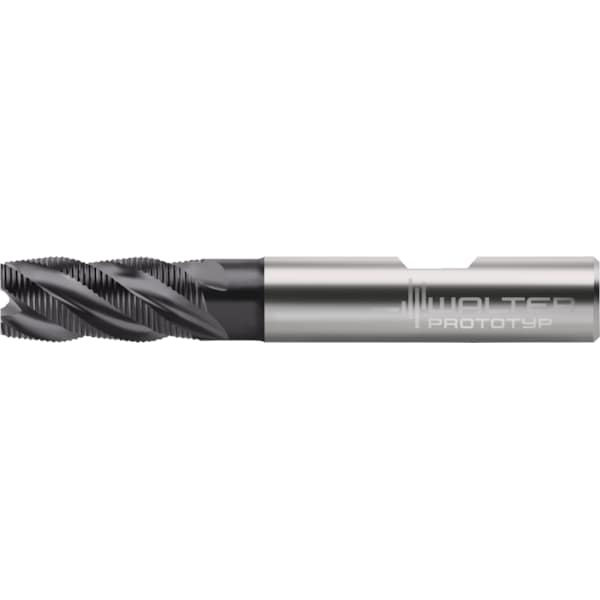 Metric Solid carbide shoulder/slot milling cutter, MC319-05.0W4BC-WK40